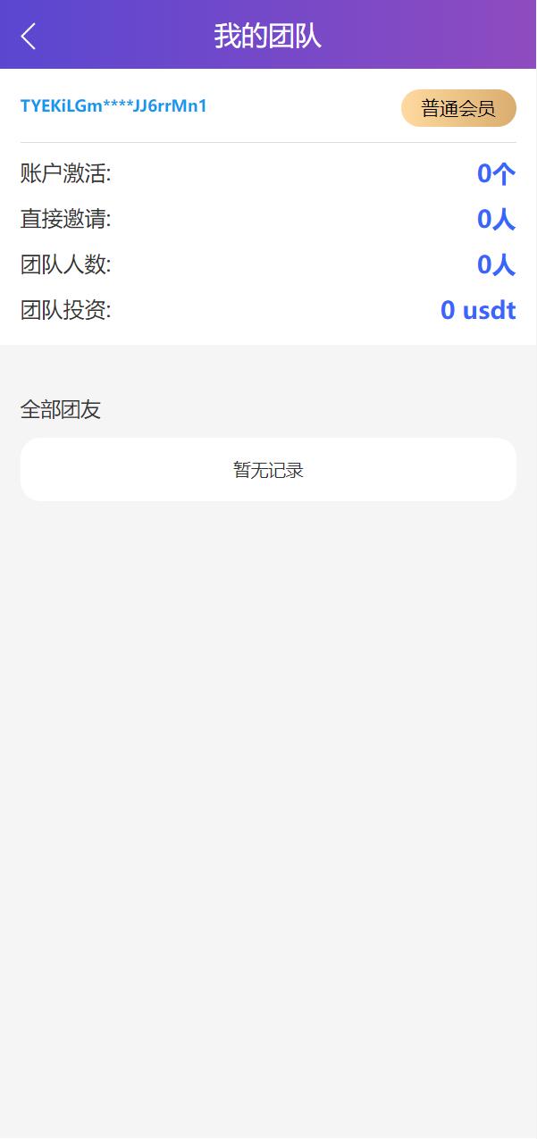 usdt众筹系统/区块链投资分红系统/usdt投资理财系统304-6