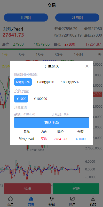 二开版uinapp微盘系统/微交易所系统/微盘源码658-5